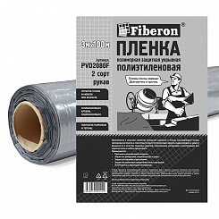 Пленка ПВД, 2 сорт, 3*100 м, PVD2080F, Fiberon